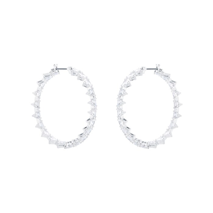 Swarovski Swarovski Silver Millenia Hoop Earrings