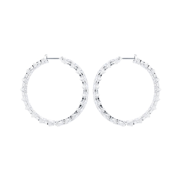 Swarovski Swarovski Silver Millenia Hoop Earrings