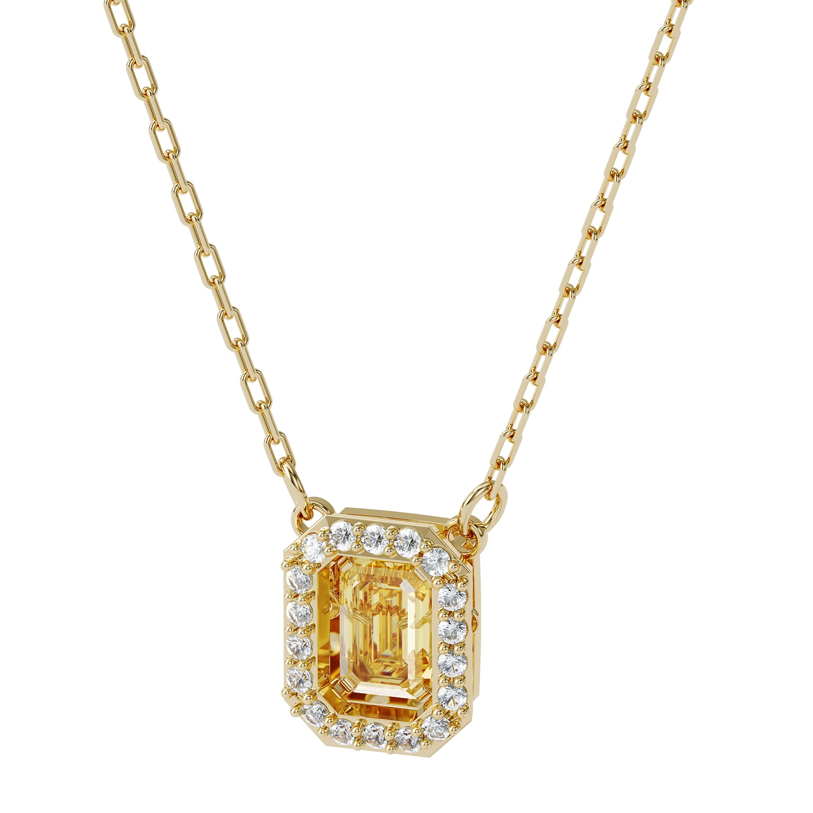 Swarovski Swarovski Yellow Gold Coloured Millenia Pendant