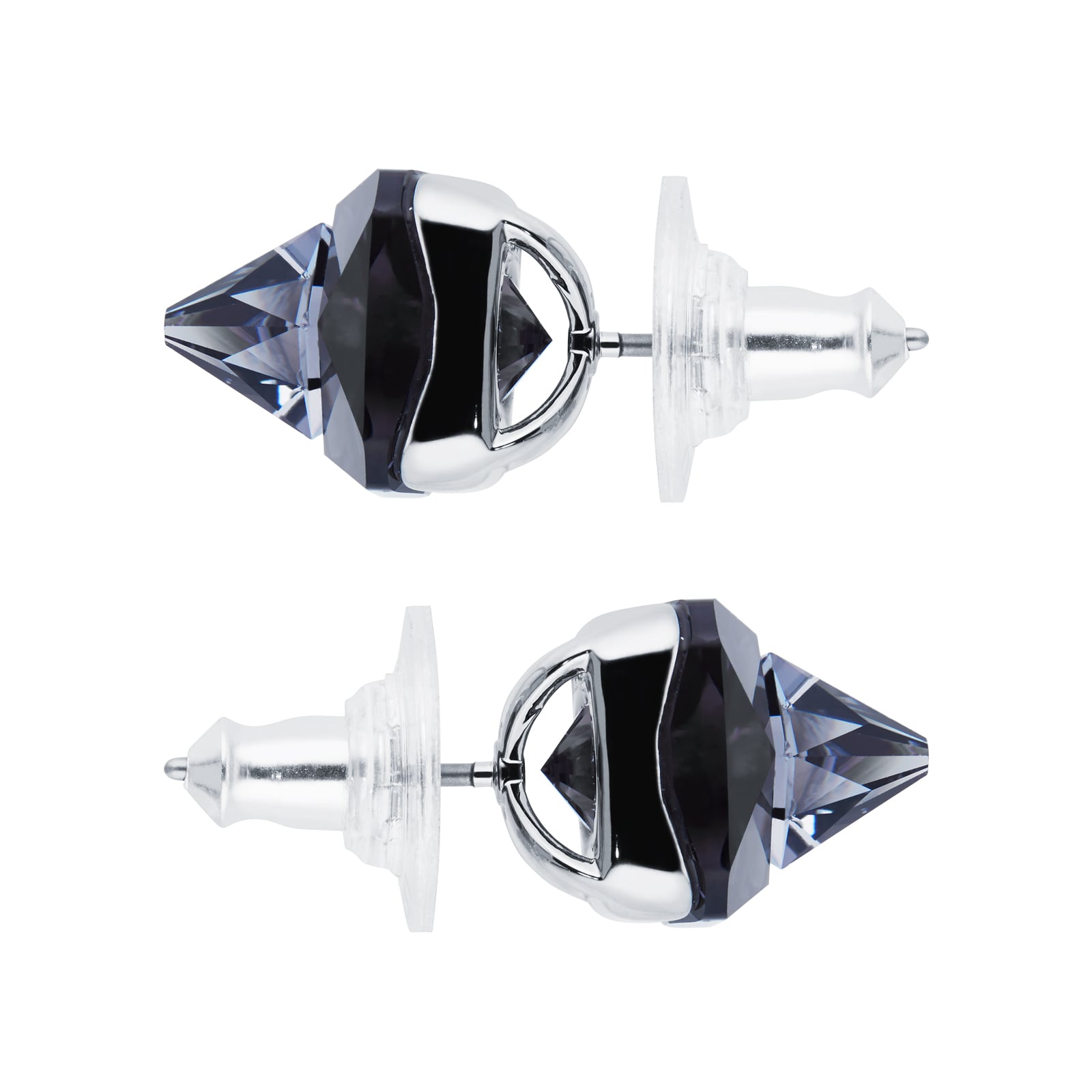 Swarovski Yellow Gold Coloured Chroma Stud Earrings