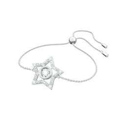 37742247 - Silver Coloured Stella Star Cubic Zirconia Bracelet