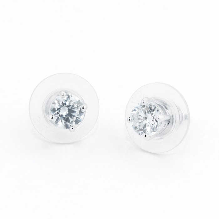 SWAROVSKI Silver Coloured Attract Cubic Zirconia Stud Earrings