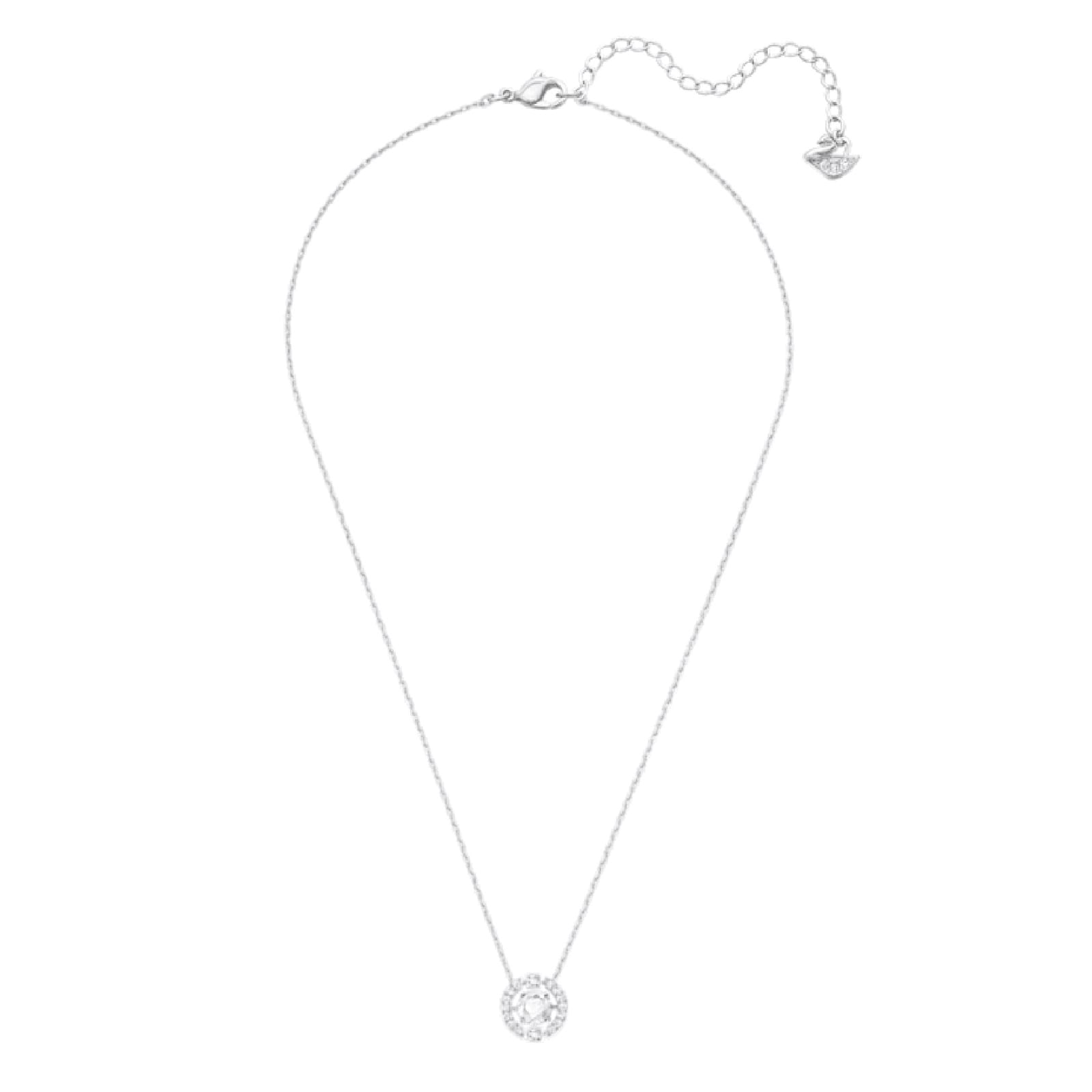 SWAROVSKI Silver Coloured Sparkling Dance Cubic Zirconia Necklace SWAROVSKI Silver Coloured Sparkling Dance Cubic Zirconia Necklace