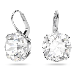 37742252 - Silver Millenia Cubic Zirconia Drop Earrings