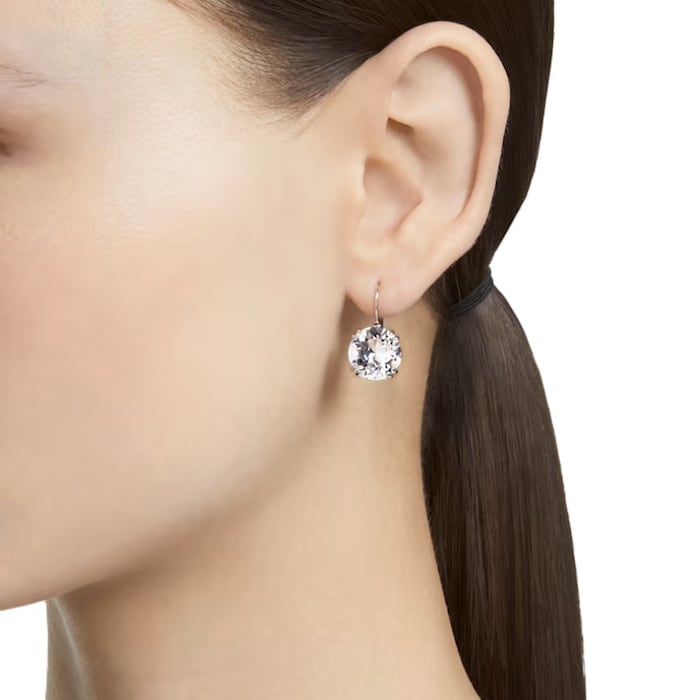 SWAROVSKI Silver Millenia Cubic Zirconia Drop Earrings