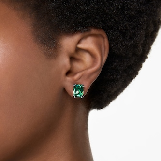 SWAROVSKI Matrix Green Stud Earrings SWAROVSKI Matrix Green Stud Earrings