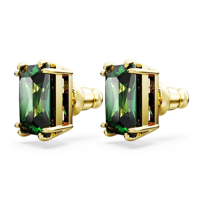 SWAROVSKI Matrix Green Stud Earrings