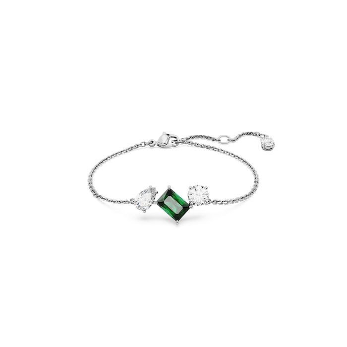 SWAROVSKI Mesmera Green & White Mixed Cut Bracelet