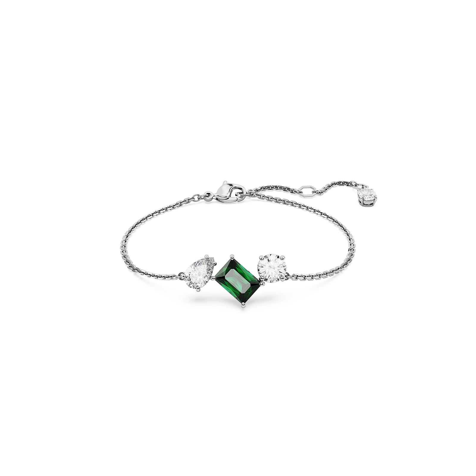 SWAROVSKI Mesmera Green & White Mixed Cut Bracelet