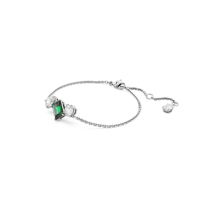 SWAROVSKI Mesmera Green & White Mixed Cut Bracelet