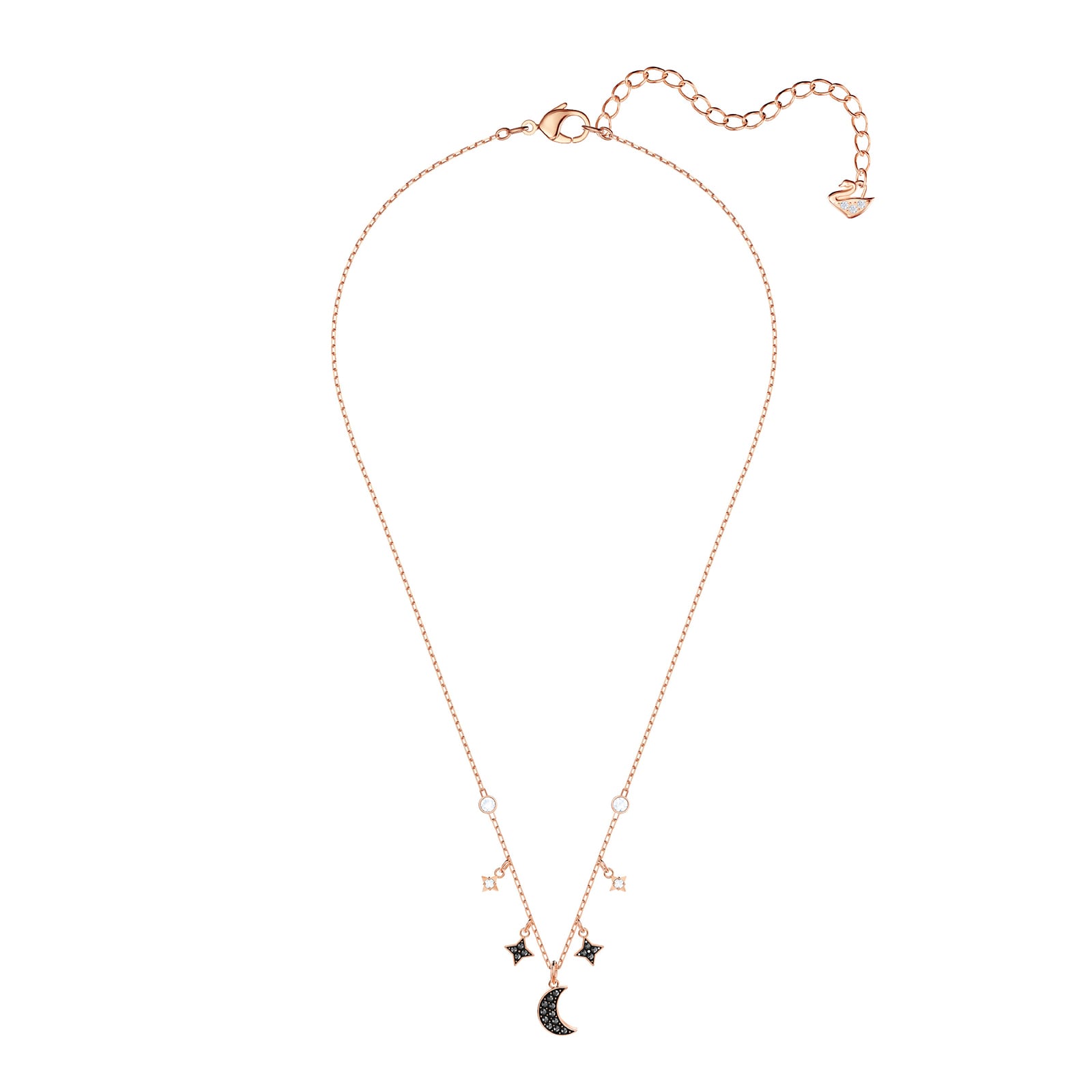 SWAROVSKI Symbolic Moon & Star Necklace