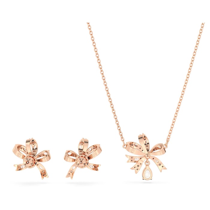 SWAROVSKI Volta  Rose Gold Plated Necklace & Earrings Box Set