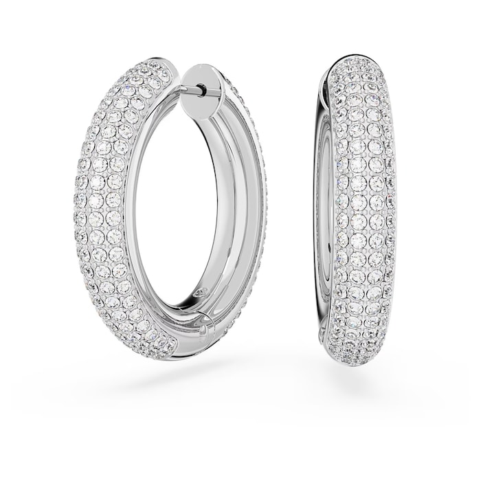 SWAROVSKI Dextera Cubic Zirconia Hoop Earrings