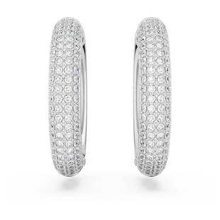 SWAROVSKI Dextera Cubic Zirconia Hoop Earrings