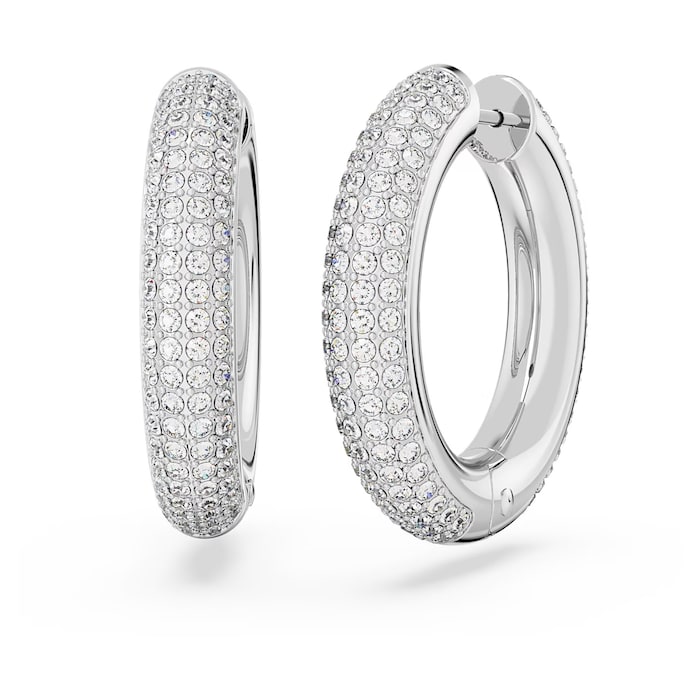 SWAROVSKI Dextera Cubic Zirconia Hoop Earrings