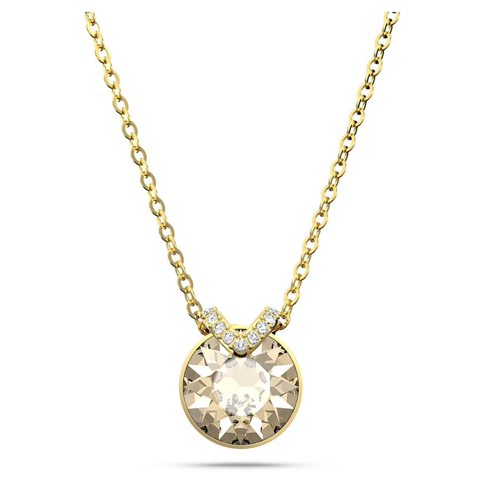 SWAROVSKI Bella Yellow Gold Coloured Gold Stone Necklace