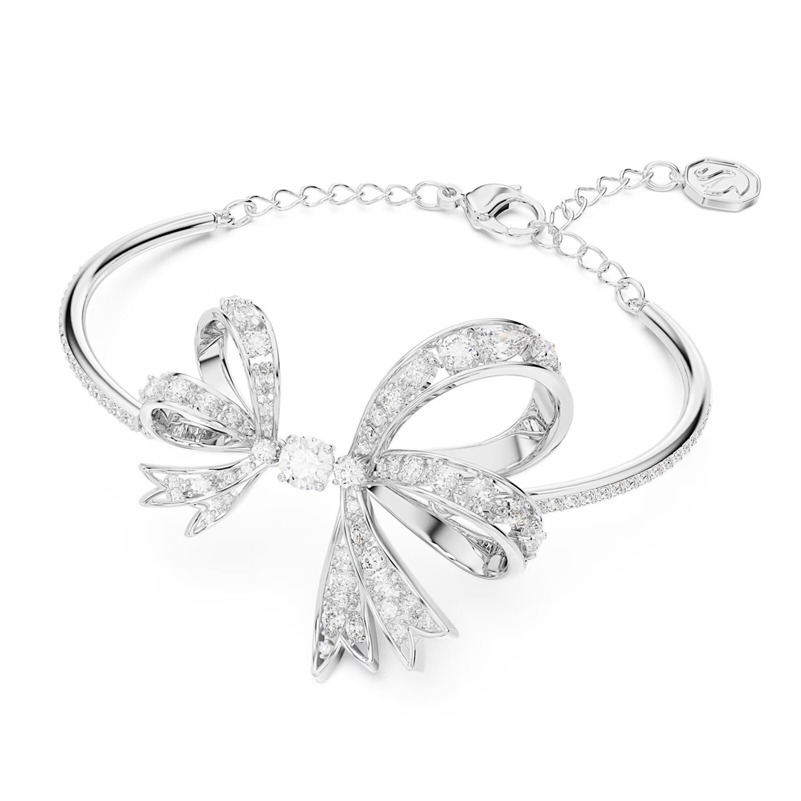 SWAROVSKI Volta Cubic Zirconia Bow Bracelet