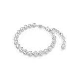 SWAROVSKI Hyperbola Silver Coloured Crystal Tennis Bracelet - Size Medium