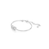 Swarovski Hyperbola Silver Coloured Crystal Infinity Bracelet - Size XS