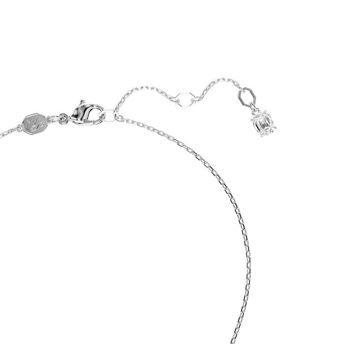 SWAROVSKI Hyperbola Silver Coloured Crystal Heart Necklace