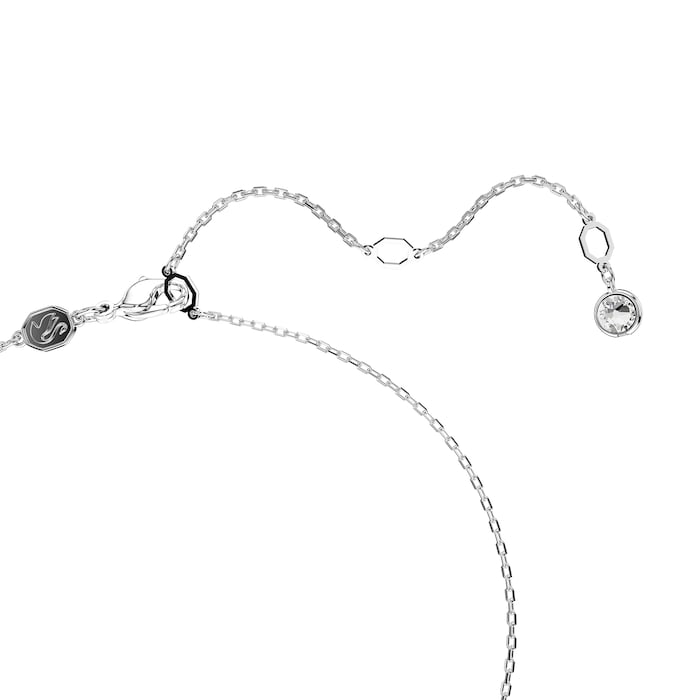 SWAROVSKI Hyperbola Silver Coloured Crystal Inifinity Necklace