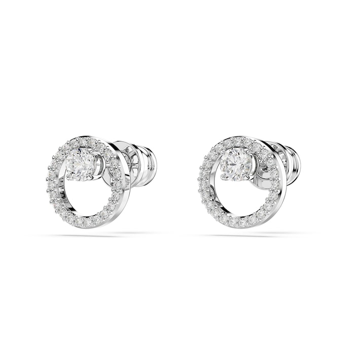 SWAROVSKI Constella Silver Coloured Cubic Zirconia Stud Earrings