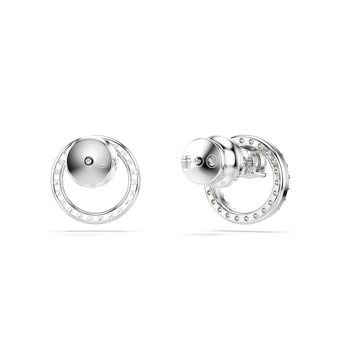 SWAROVSKI Constella Silver Coloured Cubic Zirconia Stud Earrings