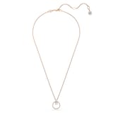 SWAROVSKI Constella Rose Gold Coloured Cubic Zirconia Pendant Necklace