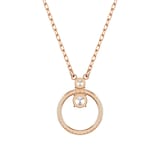 SWAROVSKI Constella Rose Gold Coloured Cubic Zirconia Pendant Necklace