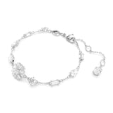 SWAROVSKI Idyllia Silver Coloured Cubic Zirconia Snowflake Bracelet