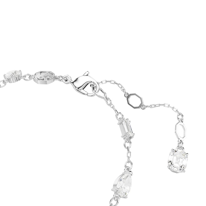 SWAROVSKI Idyllia Silver Coloured Cubic Zirconia Snowflake Bracelet