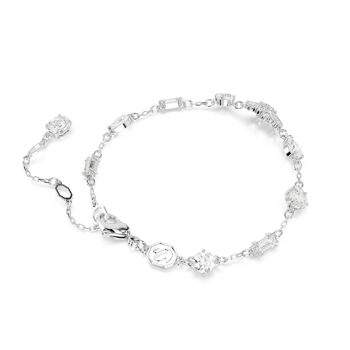 SWAROVSKI Idyllia Silver Coloured Cubic Zirconia Snowflake Bracelet