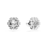 SWAROVSKI Idyllia Silver Coloured Cubic Zirconia Snowflake Stud Earrings