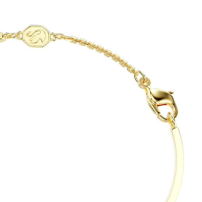 SWAROVSKI Symblica Yellow Gold Coloured Evil Eye Bangle