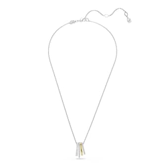 SWAROVSKI Hyperbola Bicolour Cubic Zirconia Pendant Necklace