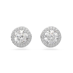 37742377 - Rhodium Plated Constella Cubic Zirconia Stud Earrings