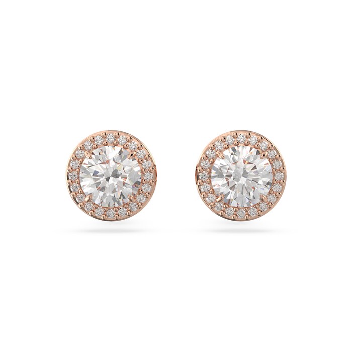 SWAROVSKI Rose Gold Coloured Constella Cubic Zirconia Stud Earrings