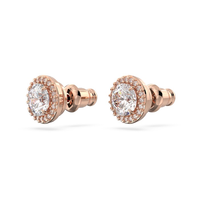 SWAROVSKI Rose Gold Coloured Constella Cubic Zirconia Stud Earrings