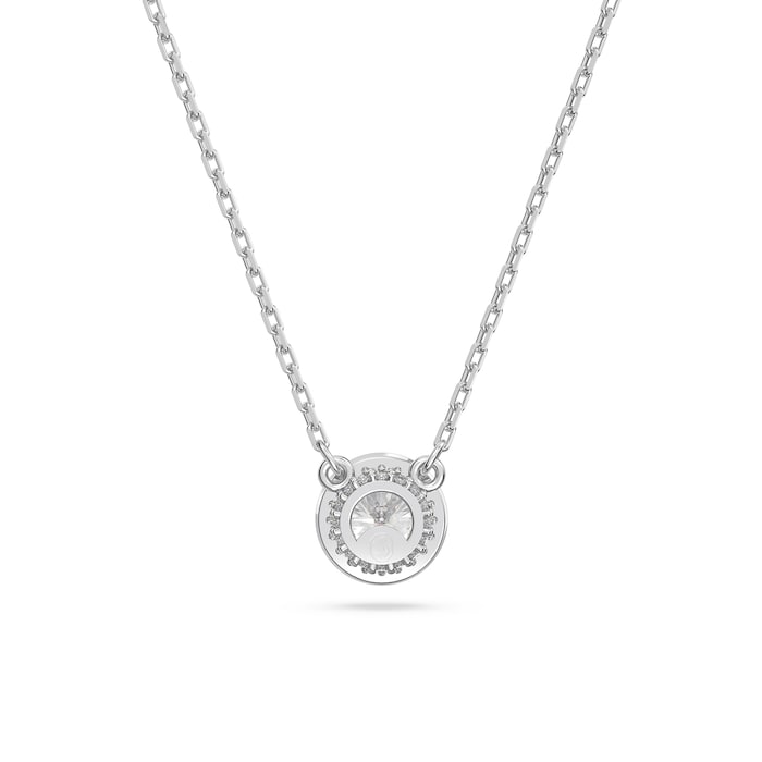 SWAROVSKI Rhodium Plated Constella Cubic Zirconia Pave Pendant