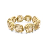 SWAROVSKI Yellow Gold Coloured Harmonia Gold Crystal Bracelet