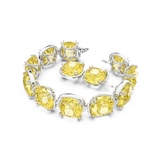 SWAROVSKI Rhodium Plated Harmonia Yellow Crystal Bracelet