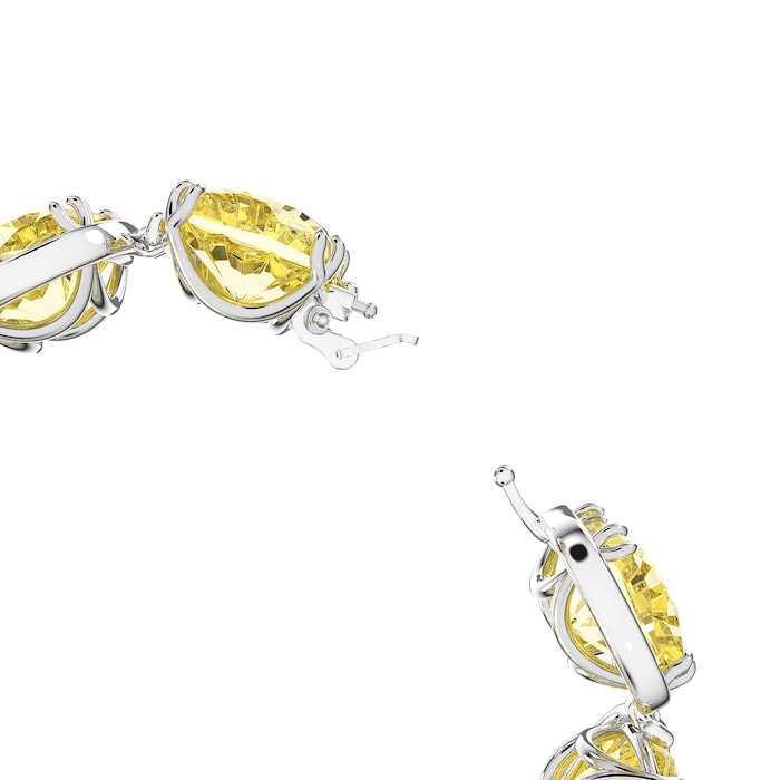 SWAROVSKI Rhodium Plated Harmonia Yellow Crystal Bracelet