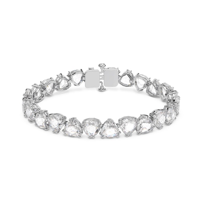 SWAROVSKI Rhodium Plated Millenia Trilliant Crystal Bracelet