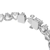 SWAROVSKI Rhodium Plated Millenia Trilliant Crystal Bracelet