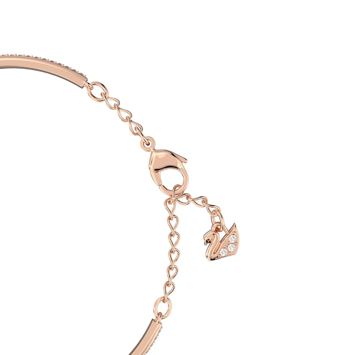 SWAROVSKI Rose Gold Coloured Generation Crystal Bangle