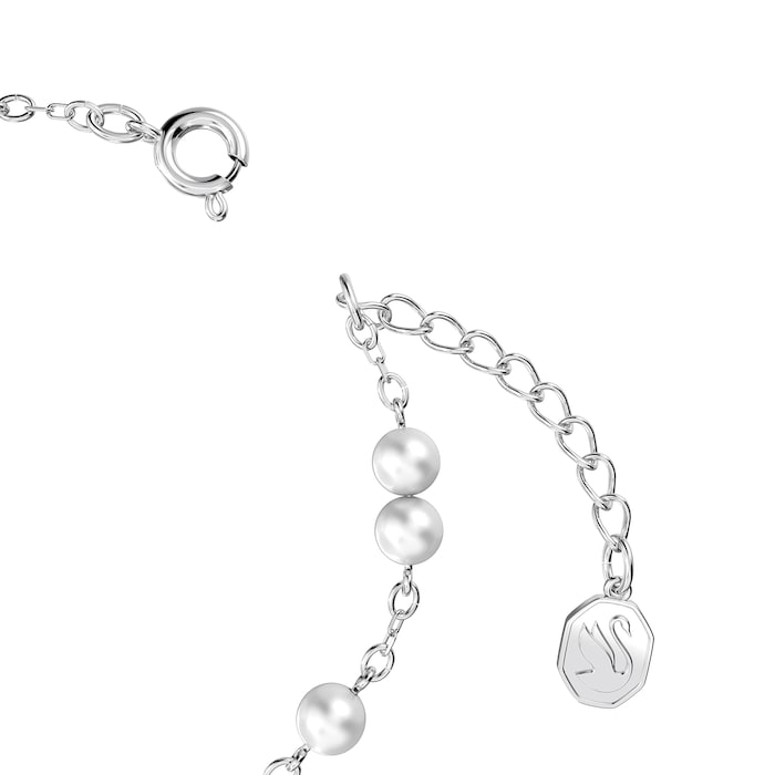 SWAROVSKI Rhodium Plated Stella Star White Crystal Bracelet