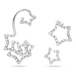 37742439 - Rhodium Plated Stella Star Crystal Ear Cuff