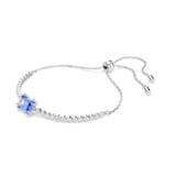 SWAROVSKI Matrix Silver Coloured Blue Cubic Zirconia Tennis Bracelet