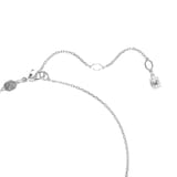 SWAROVSKI Imber Silver Coloured Cubic Zirconia Round Pendant Necklace