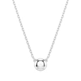 SWAROVSKI Imber Silver Coloured Cubic Zirconia Round Pendant Necklace